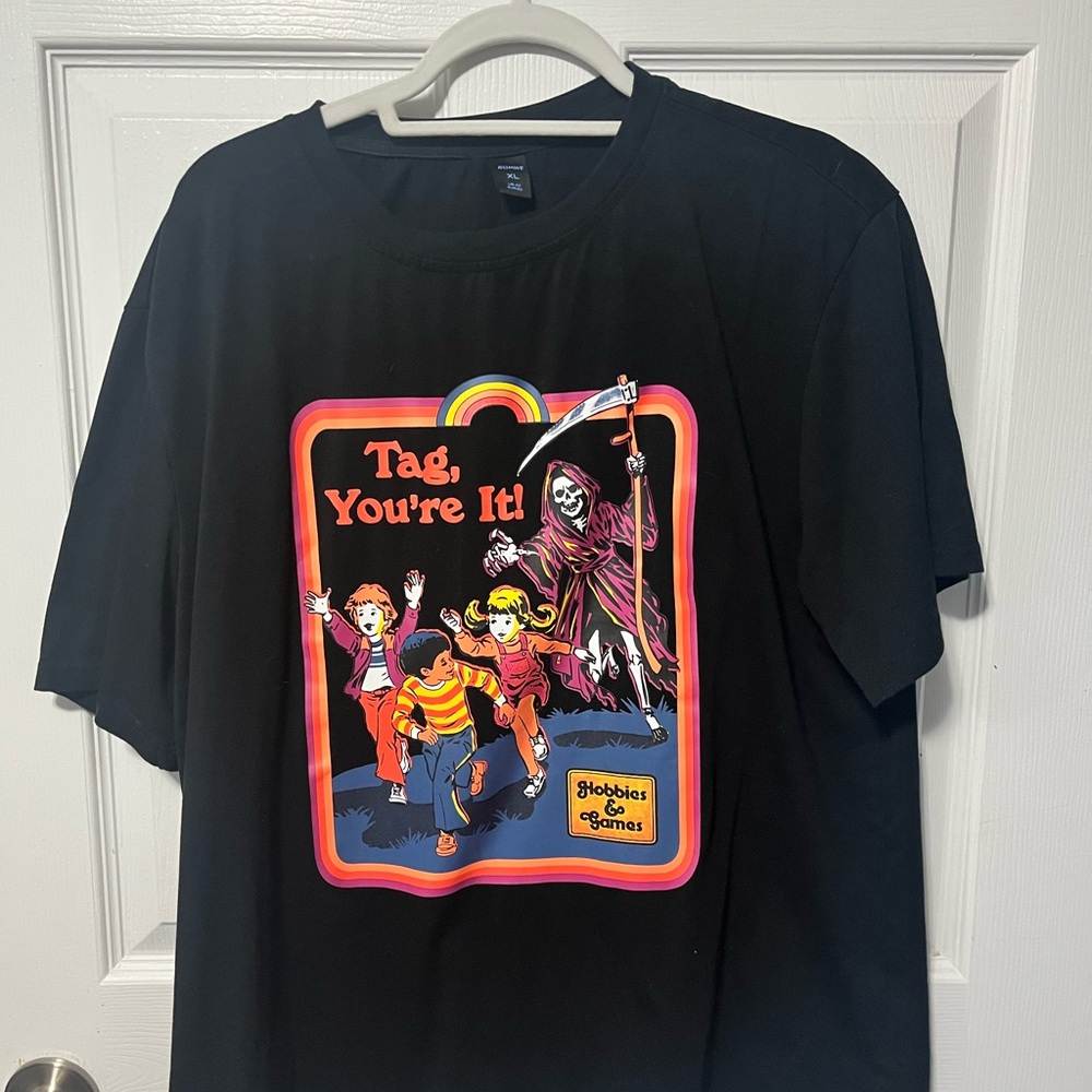 Horror theme shirt